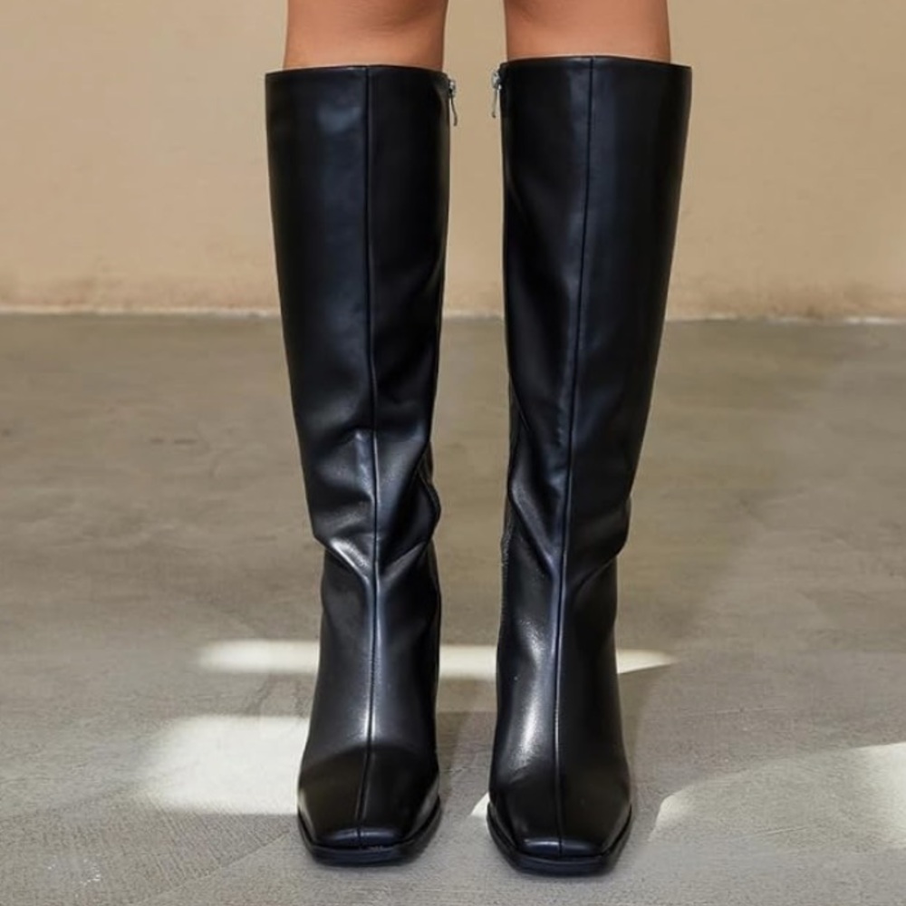 Black boots